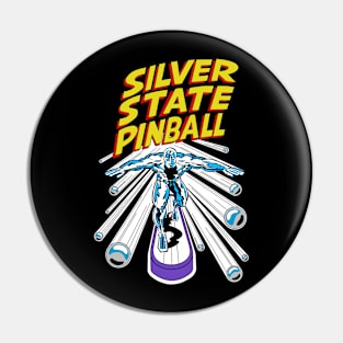 Silver Streamer Pin