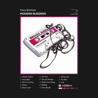 Tracy Bonham - Modern Burdens Tracklist Album T-Shirt