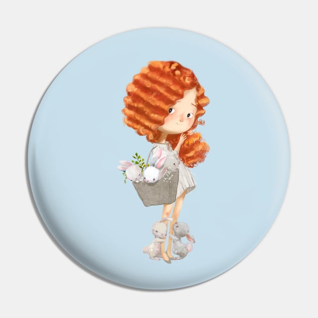 Curly Ginger 2 Pin by EveFarb