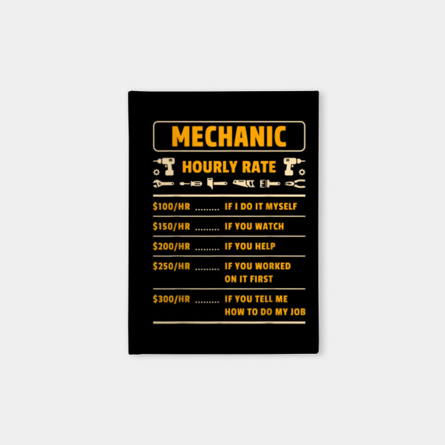 Mechanic Price Chart