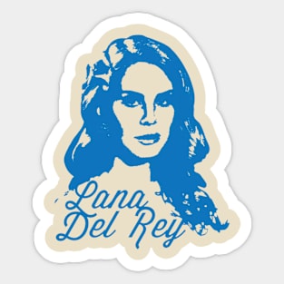 Lana Del Rey NFR Sticker  Cute laptop stickers, Lana del rey, Lana del rey  art