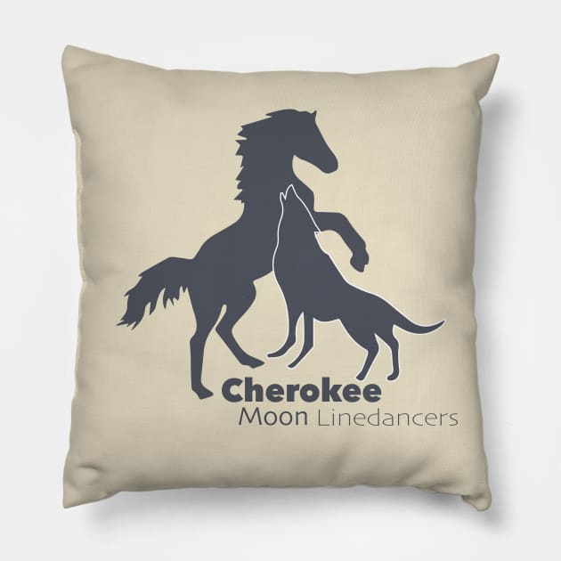 Cherokee moon linedacers Pillow by Lins-penseeltje