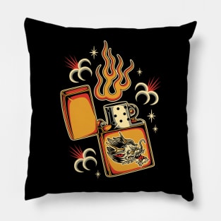 Dragon lighter Pillow