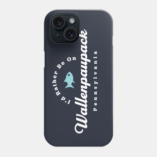 Lake Wallenpaupack Boat Fishing Pennsylvania Phone Case