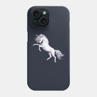 UNICORN H O R S E W H I T E Essential summer vintage Phone Case