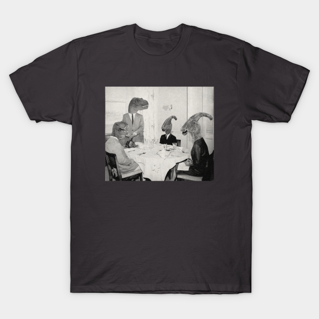 Dino family dinner - Dinosaur - T-Shirt