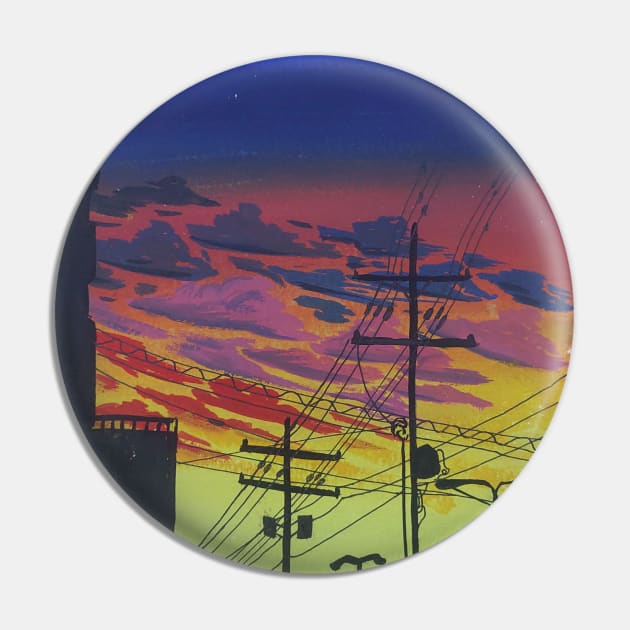 night life painting Pin by brought2life
