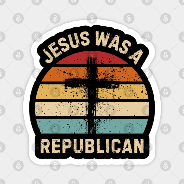 Republican-Jesus Magnet by Creatifly Graphic Tees