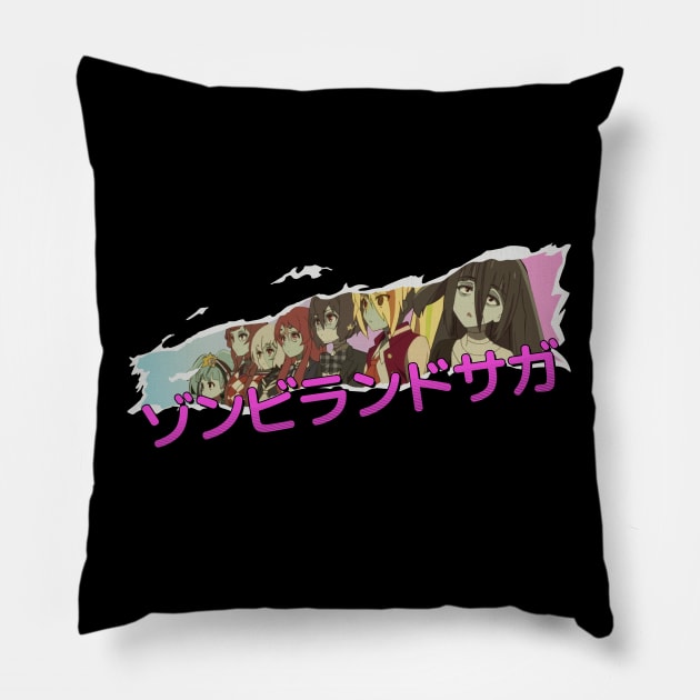 Zombieland saga Pillow by SirTeealot