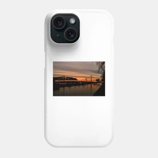 Albert Bridge Sunset River Thames London Phone Case