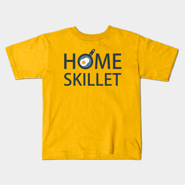 Home Skillet Fried Egg Emoji Skillet Kids T Shirt Teepublic
