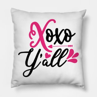 Xoxo Y'all Pillow