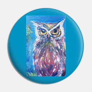 Forest Owl Pin