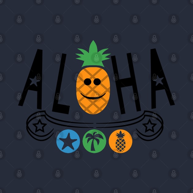 Aloha Pineapple Design by VelvetRoom