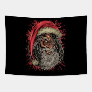 BAD SANTA (front design) Tapestry