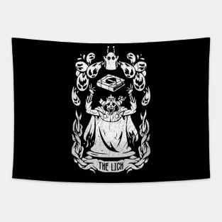 Adventure time The lich King, tarot card design of The Lich King from adventure time Tapestry