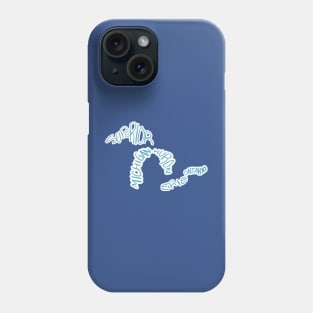 The Great Lakes Named Phone Case