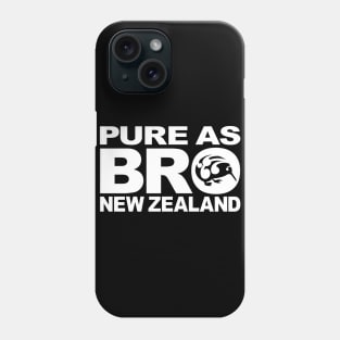 Pure as BRO New Zealand Kiwi Phone Case