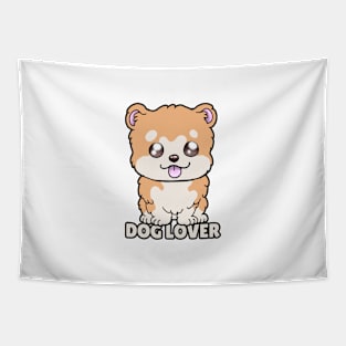 CUTE DOG CARTOON Tapestry