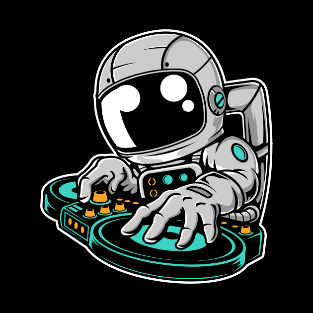 Astronaut DJ by ArtisticParadigms