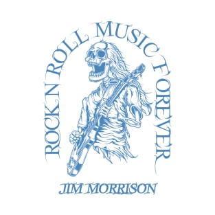 Jim Morrison ./// Skeleton Guitar T-Shirt