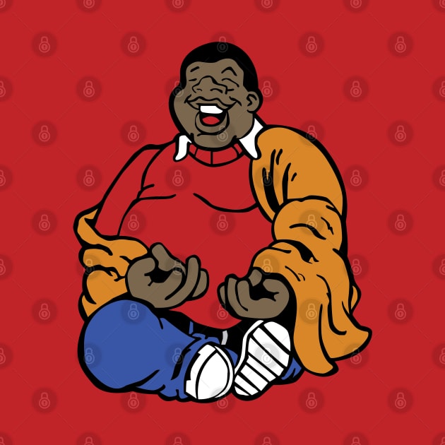 Fat Albert Buddha by PrettyGoodPosters