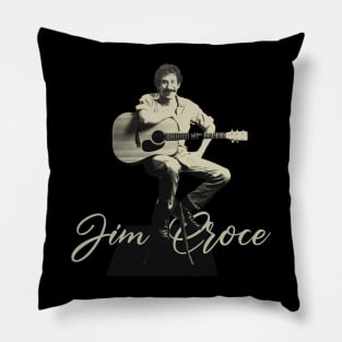 Jim croce #2 Pillow