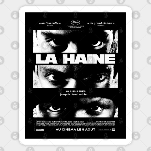 Grande Affiche de film de LA HAINE