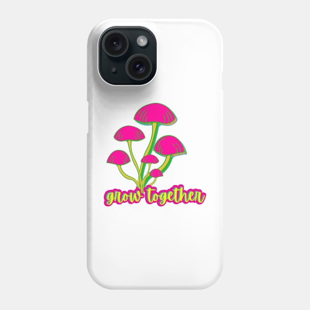 #grow together Phone Case by cONFLICTED cONTRADICTION
