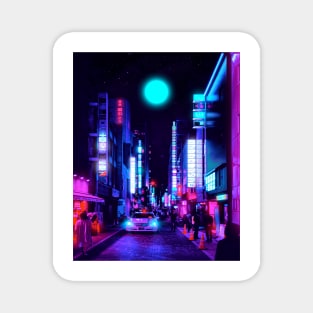 Neon tokyo Magnet