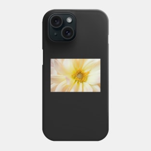 Yellow Dahlia Greeting Card Phone Case