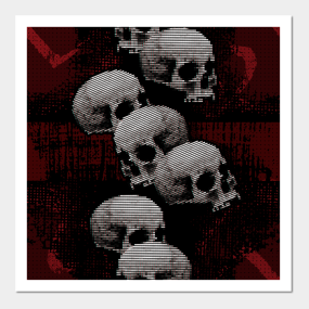 Skeletons Posters And Art Prints Teepublic