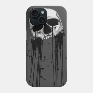 Dripping Skull Phone Case