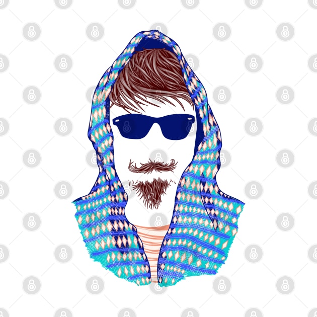 Hooded Hipster by drewbacca