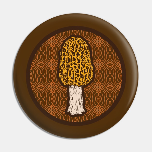 Morchella Mushroom Pin by BeeryMethod