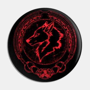 Fenris Wolf Pin