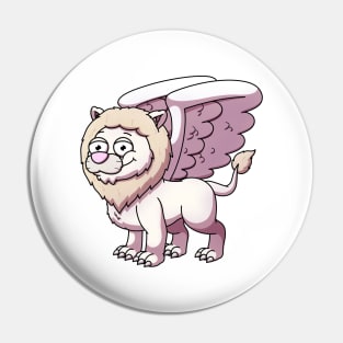 Lion With Wings Pin