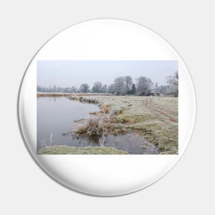 Surrey Winter Landscape Pin