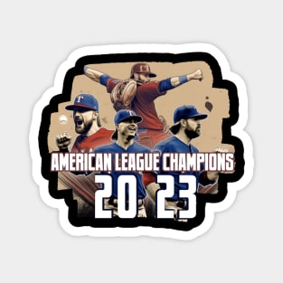 AMERICAN LEAGUE CHAMPIONS 20 23 Magnet