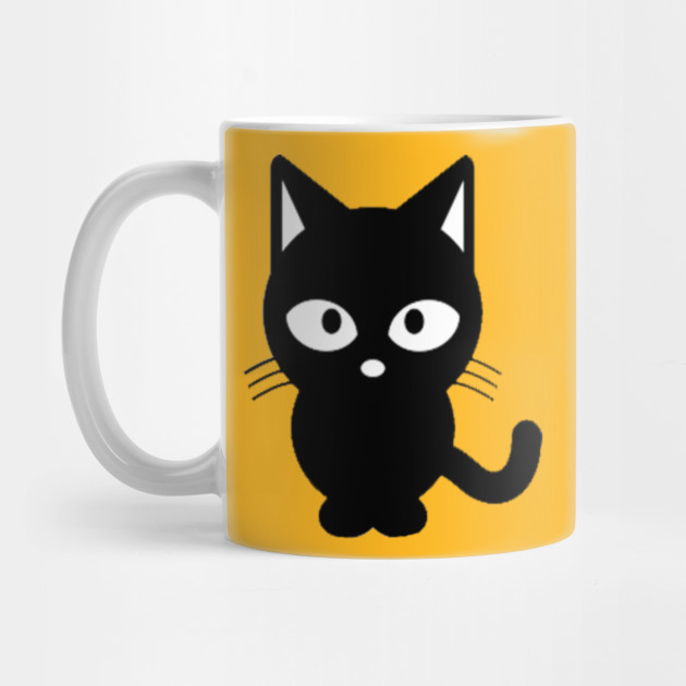 Cute Cat Black And White Clipart Cats Mug Teepublic