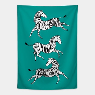 Savannah Zebras Tapestry