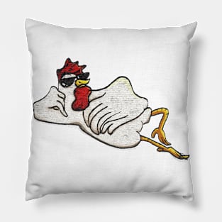 Good Vibes Time chicken Pillow