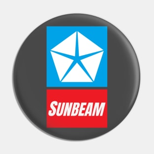 Geo3Doodles Sunbeam Logo Pin