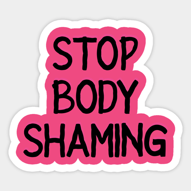 No Body Shame Sticker