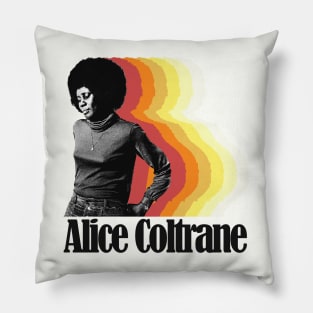 Alice Coltrane ----- Retro Jazz Design Pillow