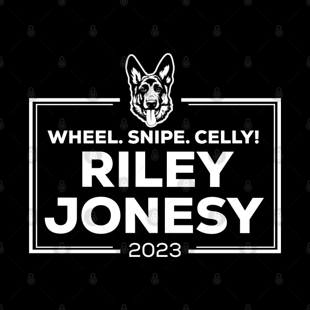 Prime Minister Riley Jonesy 2023 wheel snipe celly - white by PincGeneral