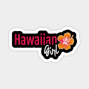 Hawaiian Girl Magnet