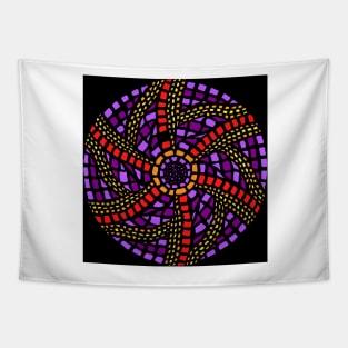 Circle Mandalas 02 (Style:108) Tapestry