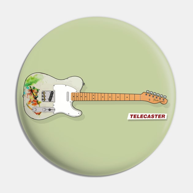 Monsieur Grenouille Pin by Pantone Guitars