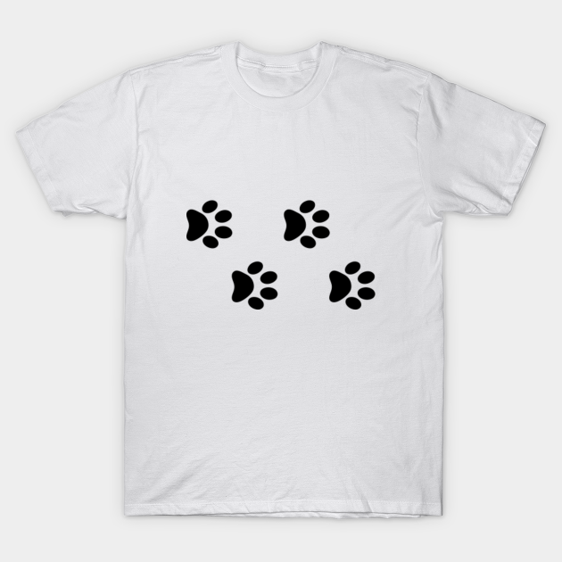 two tails dog walking